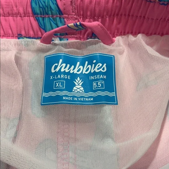 Chubbies Men’s Swim Trunks, Size XL “Toucan Do It” Style - Picture 7 of 8